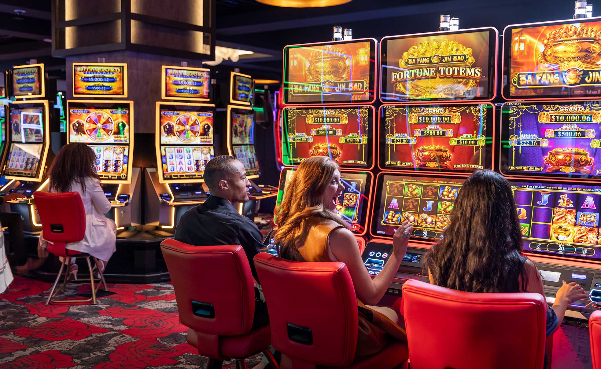 赌博应用豪华赌场大厅展示